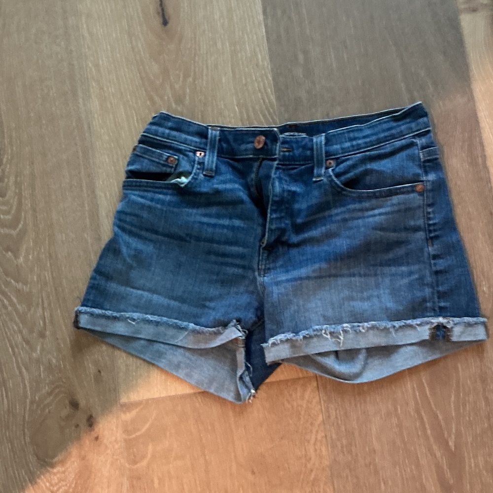 J. Crew Dark Blue Jean Shorts